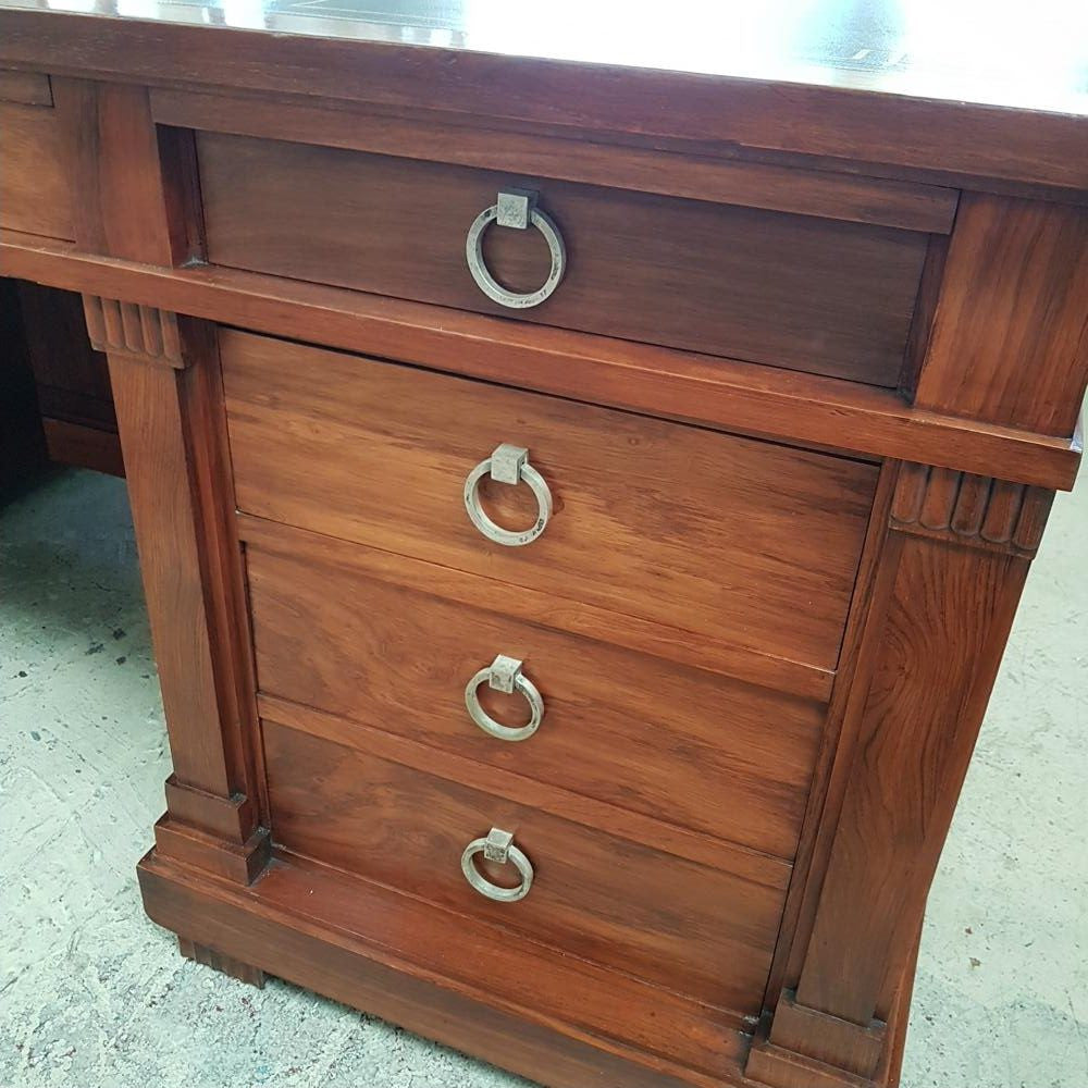 French Art Deco Partners Desk | Antique & Vintage | Moonee Ponds Antiques | Australia Wide Delivery