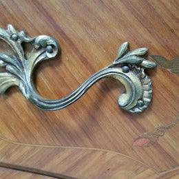 Louis XV Three Drawer Marble Top Commode