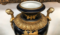 Decorative Tall French Limoges Vase | Antique & Vintage | Moonee Ponds Antiques | Australia Wide Delivery