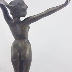 French Art Deco Lorenzl Style Figure | Antique & Vintage | Moonee Ponds Antiques | Australia Wide Delivery
