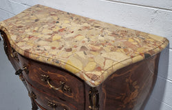Stunning French Inlaid Three Drawer Commode | Antique & Vintage | Moonee Ponds Antiques | Australia Wide Delivery