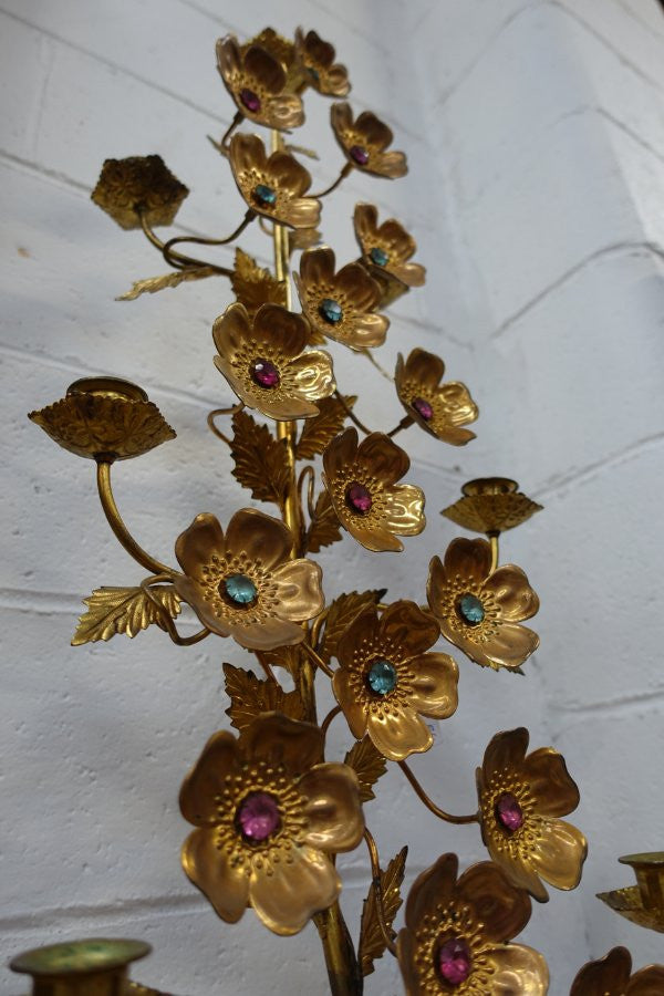 Antique French Gilt Brass Candelabra | Antique & Vintage | Moonee Ponds Antiques | Australia Wide Delivery