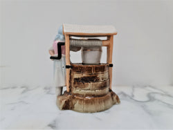 19th Century Wax Match Container & Striker Of Girl At The Well | Antique & Vintage | Moonee Ponds Antiques | Australia Wide Delivery