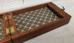 Vintage Inlaid Wooden Cribbage Box | Antique & Vintage | Moonee Ponds Antiques | Australia Wide Delivery