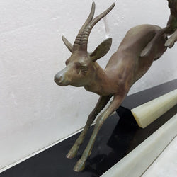 French Art Deco Deer Sculpture-2 | Antique & Vintage | Moonee Ponds Antiques | Australia Wide Delivery