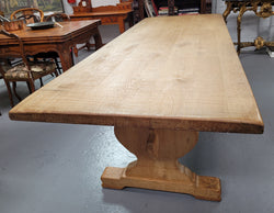 Stunning French Oak Farmhouse Table With Two Extension Leaves | Antique & Vintage | Moonee Ponds Antiques | Australia Wide Delivery