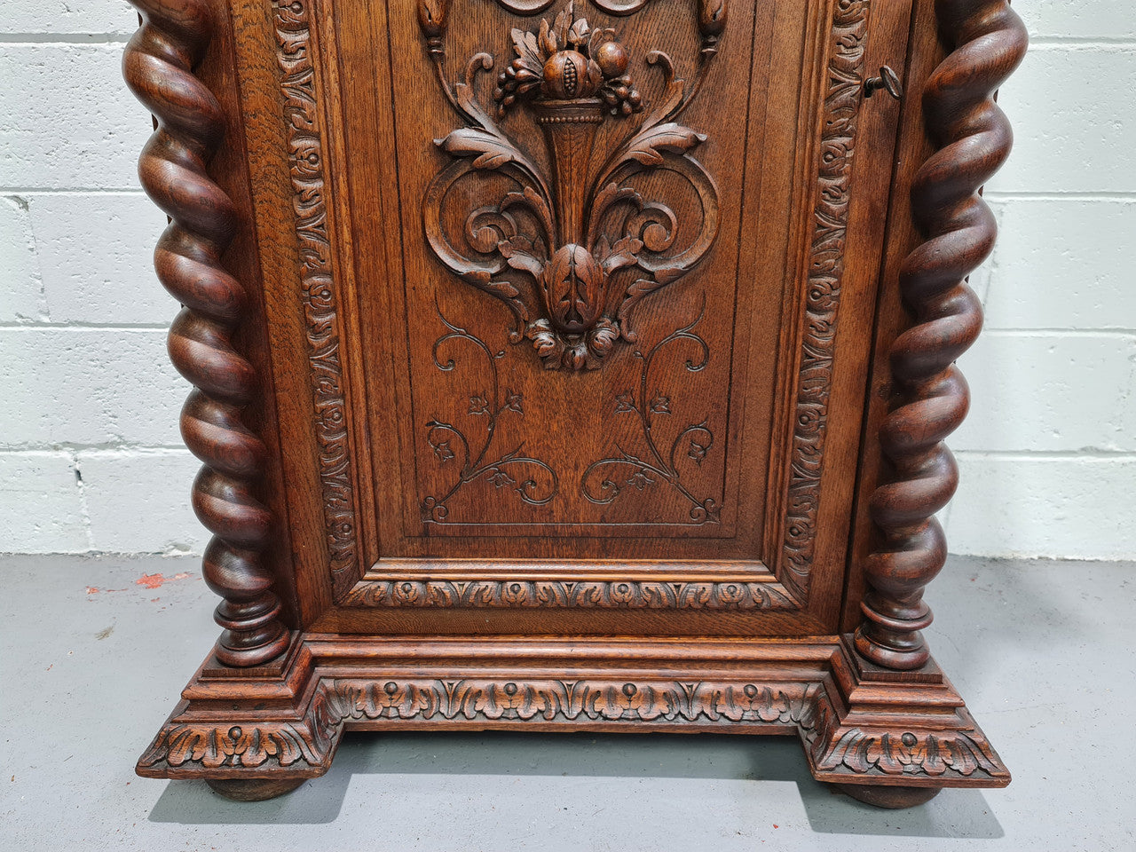 French Henry 2nd Oak Side Cabinet | Antique & Vintage | Moonee Ponds Antiques | Australia Wide Delivery