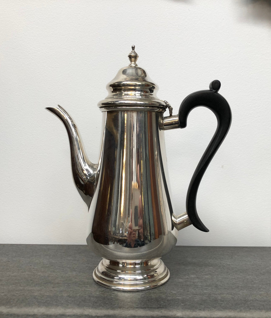 “Hecworth” Sheffield Reproduction Silver Plate Chocolate Pot | Antique & Vintage | Moonee Ponds Antiques | Australia Wide Delivery