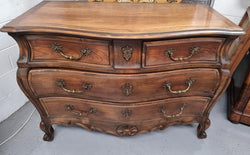 Impressive French Louis XV Style Cherrywood 4 Drawer Commode | Antique & Vintage | Moonee Ponds Antiques | Australia Wide Delivery