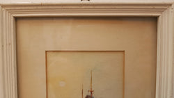 Framed Pair of Watercolour Paintings | Antique & Vintage | Moonee Ponds Antiques | Australia Wide Delivery