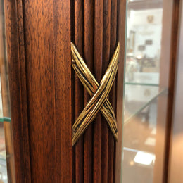 Superb French Oak Vitrine