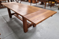 French Oak Farmhouse Table With Extension Leaves | Antique & Vintage | Moonee Ponds Antiques | Australia Wide Delivery