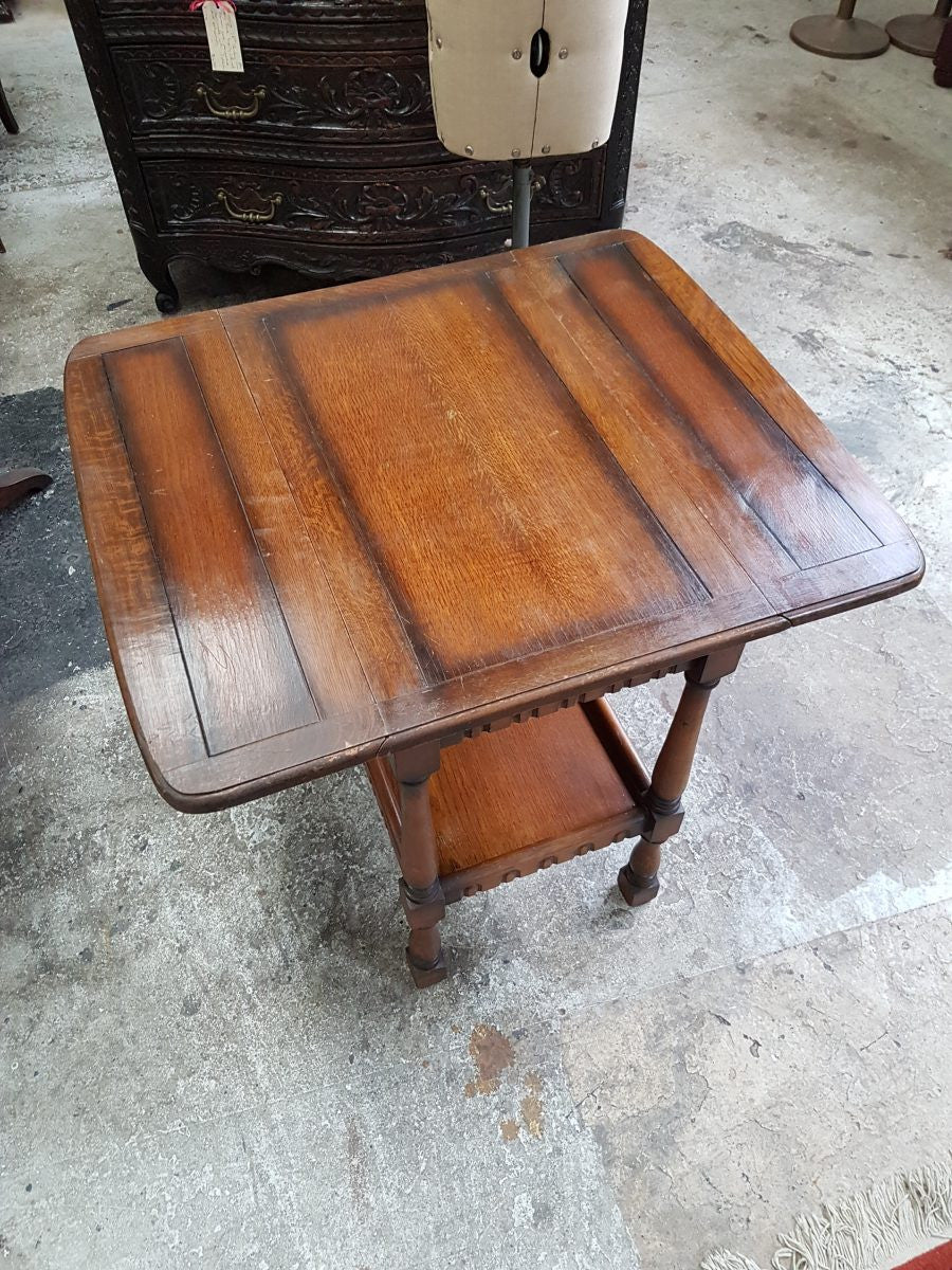 Tudor Style Occasional Table | Antique & Vintage | Moonee Ponds Antiques | Australia Wide Delivery