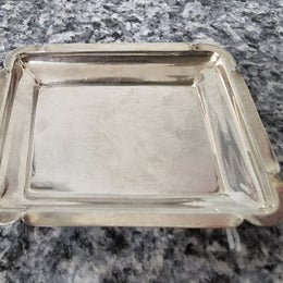 Antique Sterling  Art Deco Pin Tray