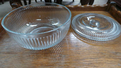 Round Vintage glass container | Antique & Vintage | Moonee Ponds Antiques | Australia Wide Delivery