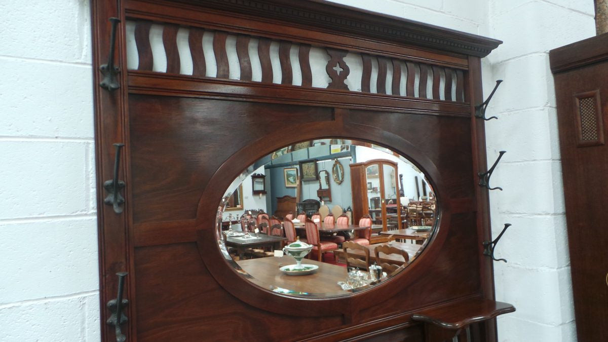 Australian Arts and Crafts Blackwood Hall Stand | Antique & Vintage | Moonee Ponds Antiques | Australia Wide Delivery
