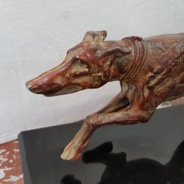 Art Deco French Hounds Sculpture