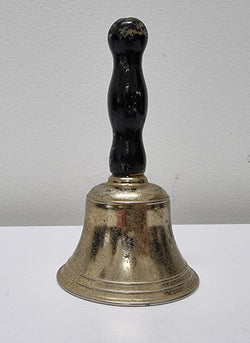 Wooden Handled Brass Bell | Antique & Vintage | Moonee Ponds Antiques | Australia Wide Delivery