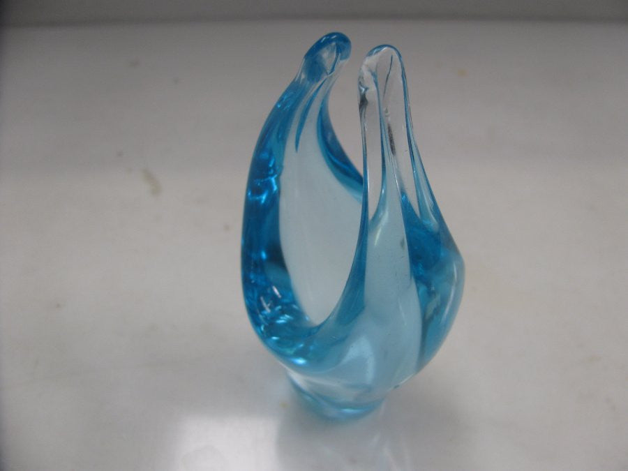 Blue Murano Glass Vase