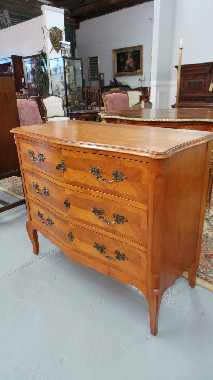 French Louis XV Style Cherrywood Commode | Antique & Vintage | Moonee Ponds Antiques | Australia Wide Delivery