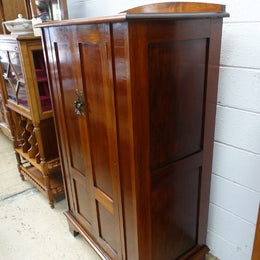 Blackwood Fiddleback Gentlemans Wardrobe