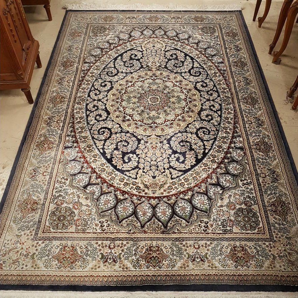 Persian Silk Rug – Moonee Ponds Antiques