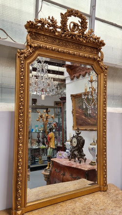 Napoleon III Gilt Mantle Mirror With Original Mirror | Antique & Vintage | Moonee Ponds Antiques | Australia Wide Delivery