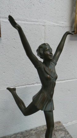 Art Deco Sculpture By La Danseuse | Antique & Vintage | Moonee Ponds Antiques | Australia Wide Delivery