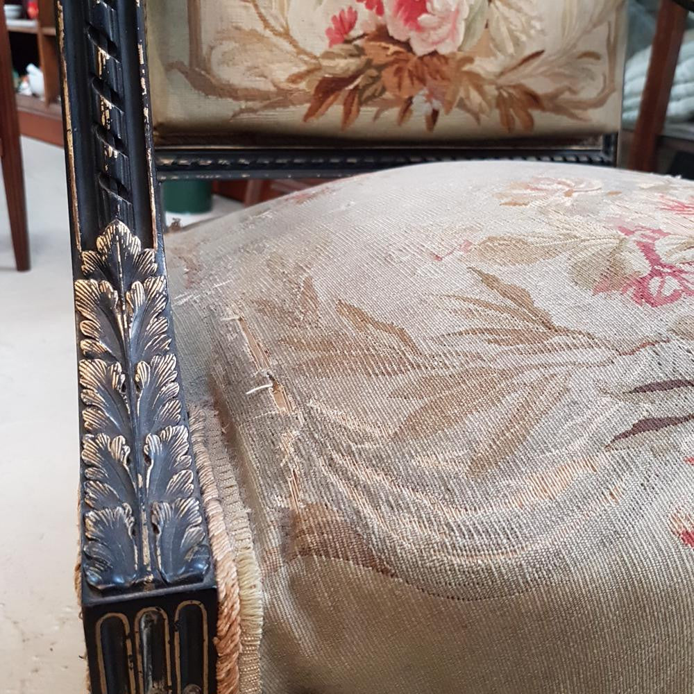 Antique Tapestry Chair