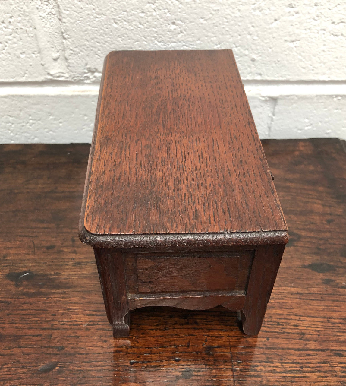 Beautiful Antique Miniature Coffer