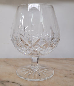 Waterford “Lismore” Crystal Brandy Balloon Glass | Antique & Vintage | Moonee Ponds Antiques | Australia Wide Delivery