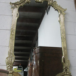 Japanese Brass Mirror