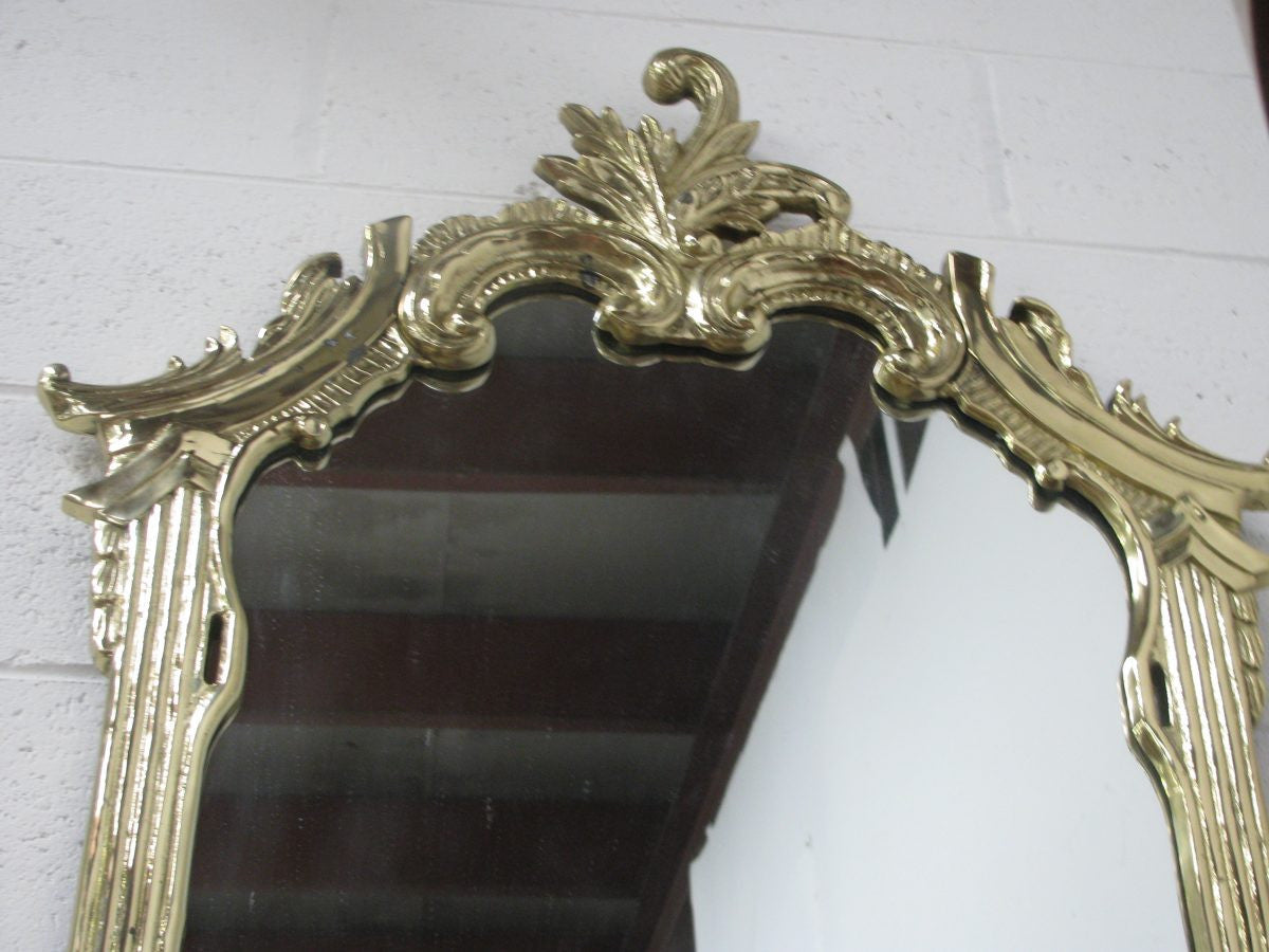 Japanese Brass Mirror