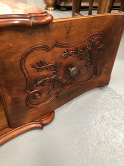Fabulous Carved Oak Low Line TV Cabinet | Antique & Vintage | Moonee Ponds Antiques | Australia Wide Delivery