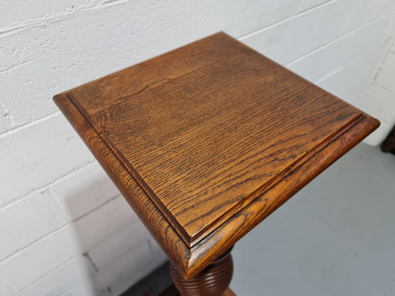 Pair of Unique French Oak Pedestals | Antique & Vintage | Moonee Ponds Antiques | Australia Wide Delivery
