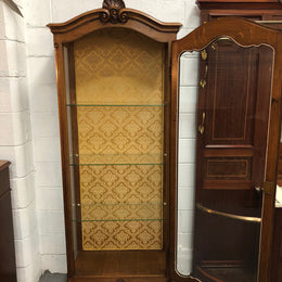 French Oak Louis XV Style Vitrine