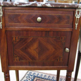 Pair Of French Louis XVI Style Bedside Tables