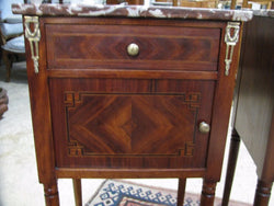 Pair Of French Louis XVI Style Bedside Tables | Antique & Vintage | Moonee Ponds Antiques | Australia Wide Delivery