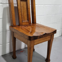 Australian Blackwood Arts & Crafts Hall Chair