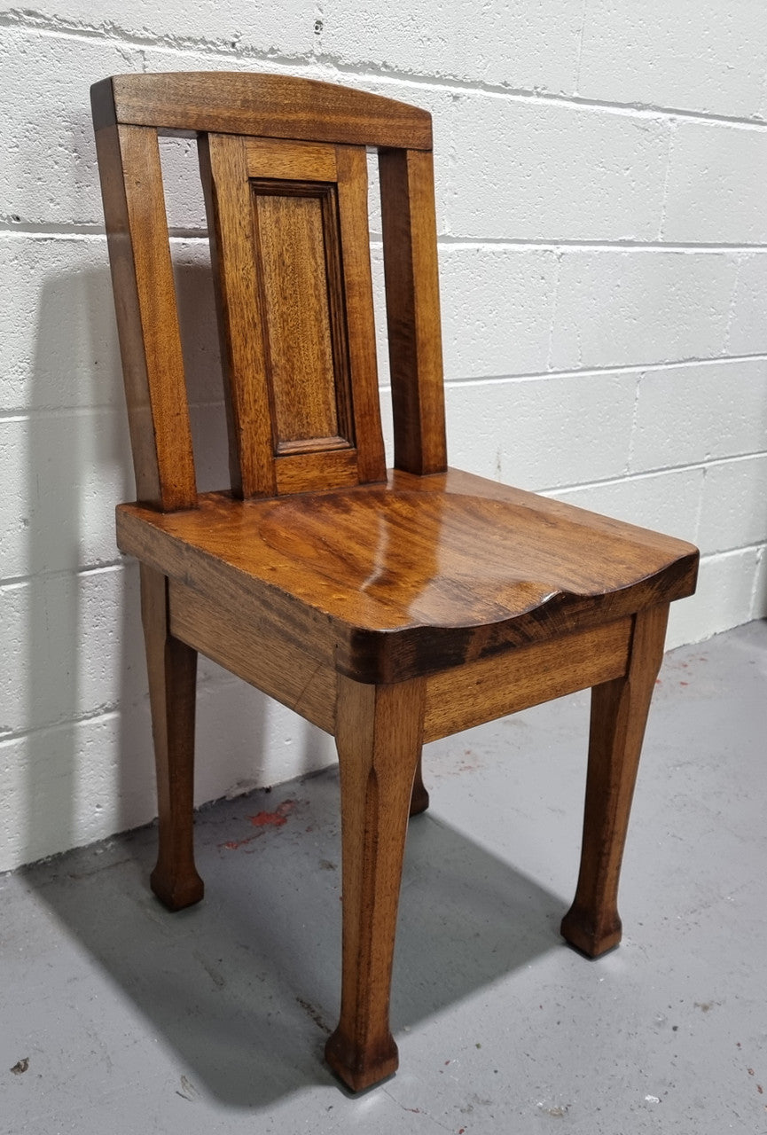 Australian Blackwood Arts & Crafts Hall Chair | Antique & Vintage | Moonee Ponds Antiques | Australia Wide Delivery