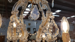 Elegant French Parisian Chandelier | Antique & Vintage | Moonee Ponds Antiques | Australia Wide Delivery