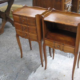 Pair of French Provincial Bedsides