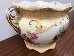 Small Jardiniere With Stag And Roses | Antique & Vintage | Moonee Ponds Antiques | Australia Wide Delivery