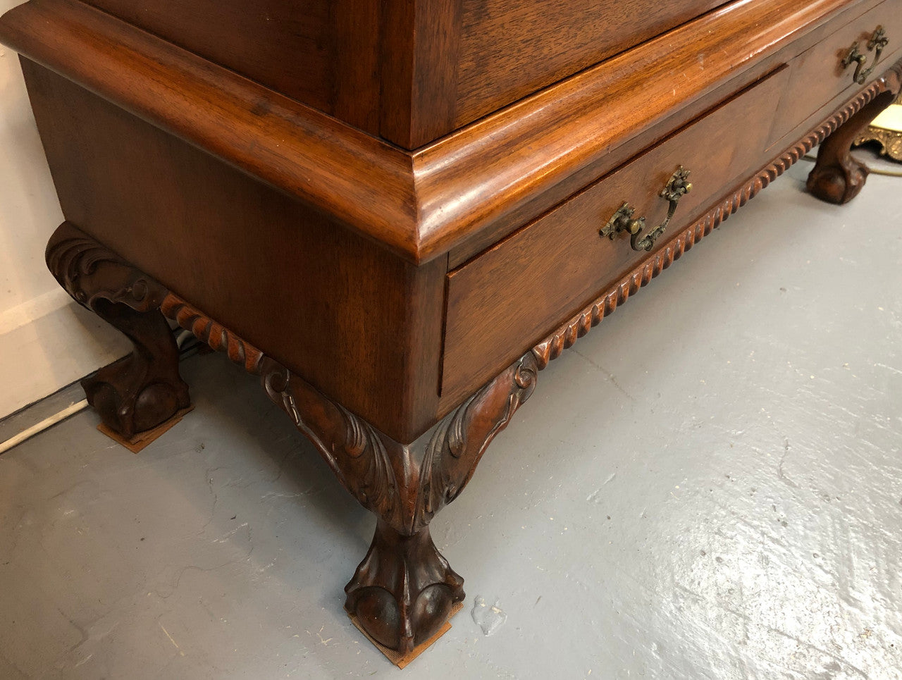 Beautiful Chippendale Style Cabinet | Antique & Vintage | Moonee Ponds Antiques | Australia Wide Delivery