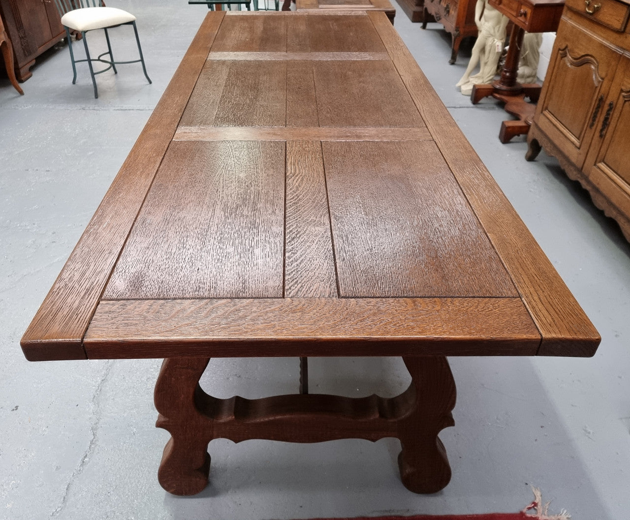 French Oak Spanish Style Farmhouse Table | Antique & Vintage | Moonee Ponds Antiques | Australia Wide Delivery