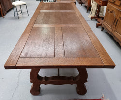 French Oak Spanish Style Farmhouse Table | Antique & Vintage | Moonee Ponds Antiques | Australia Wide Delivery