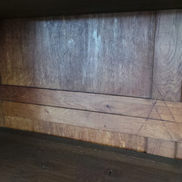 Louis Phillipe Mahogany French Open Bookcase