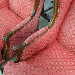 Pair Of French Carved Louis XV Style Fauteuils