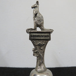 Vintage bell With Kangaroo And Australiana Handle