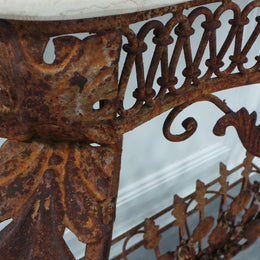 Stunning French Style Wrought Iron Console